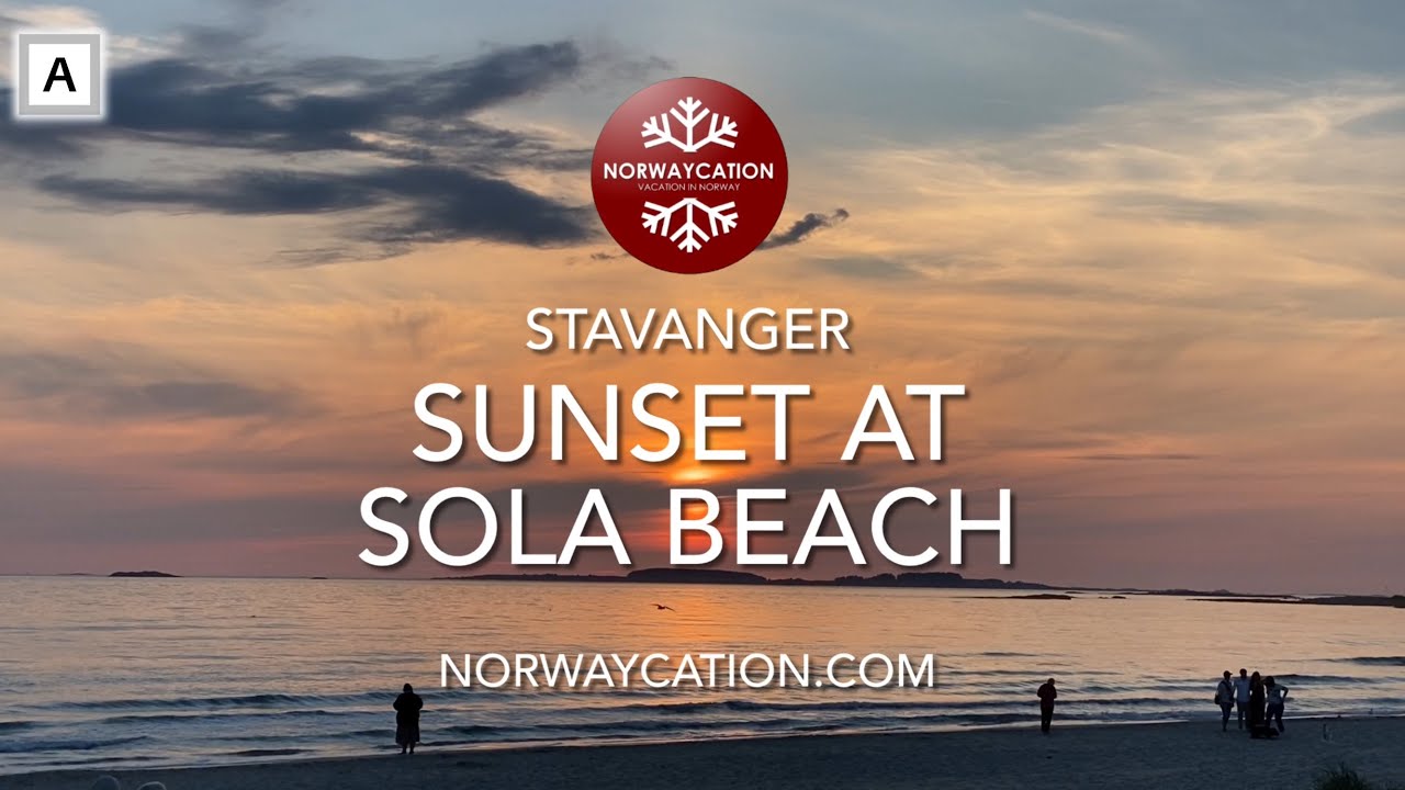 Sunset at Sola Beach, Stavanger | Norwaycation.com - Vacation in Norway