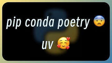 【uv】Python迄今最好的项目管理+环境管理工具（吧？）