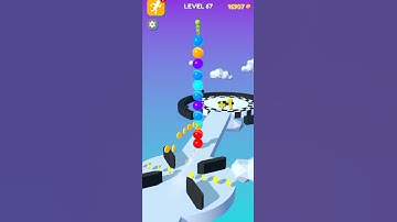 #shorts Stack Rider Game || Stack Rider GamePlay Video [ Level 67]
