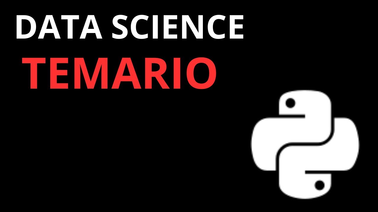 Python + Data Science - Outline del Curso - YouTube