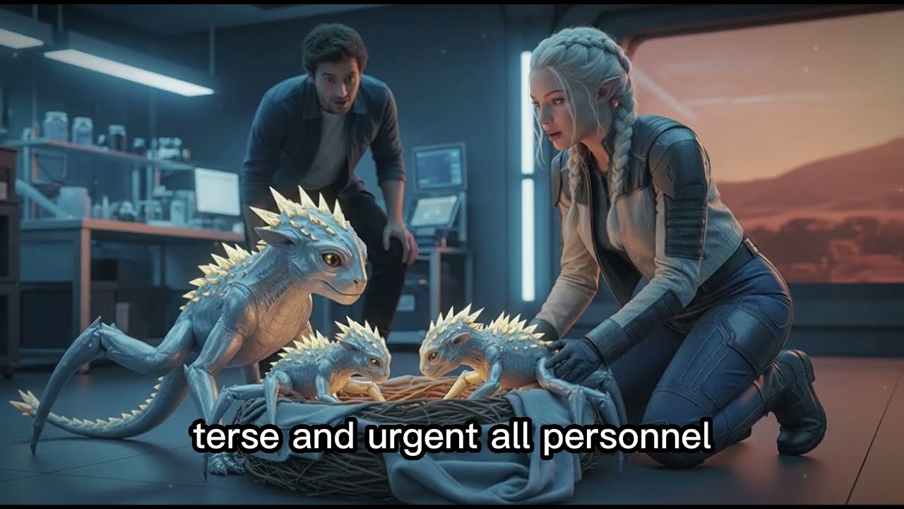 Alien Cubs Guard Human's Hoodie All Night | Heartwarming Sci-Fi Love Story