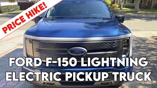 Ford F-150 Lightning EV review and pricing update