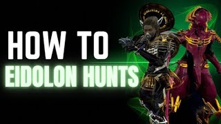Warframe | How to do Eidolon Hunts (solo)