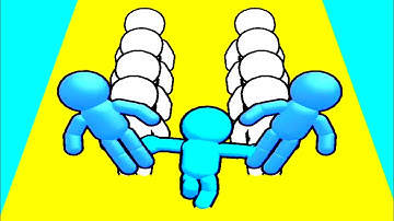 Crowd pusher Game All Levels Gameplay Walkthrough Mobile Games Level 25 - 30!