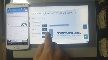 IHM Weintek comunicando por MQTT