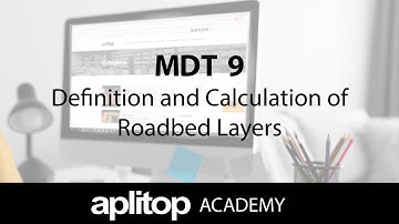TcpMDT 9 | Definition and Calculation of Roadbed Layers