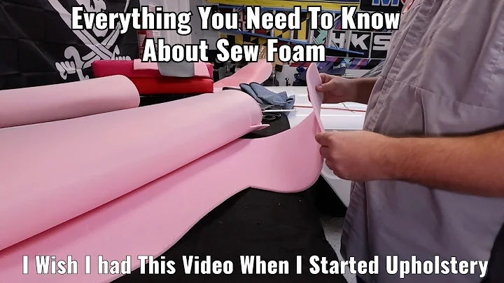 Upholstery Sew Foam Explained for an Automotive Upholsterer