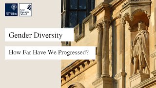 Gender Diversity How Far Have We Progressed? - Sir Martin Donnelly