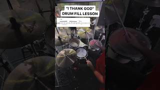 I Thank God Drum Fill Lesson