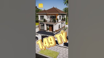 Em lại lên cho các bác căn nhà mái Nhật 2 tầng đây #thicongtrongoi #nha2tang #nhamainhat #maxhome