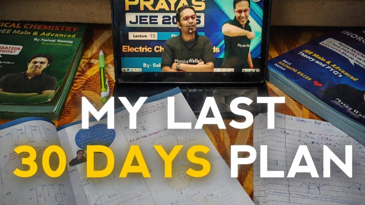 My Last 30 Days Strategy 🤕 | JEE Dropper 2026 | Egoistic Being - YouTube