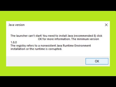 Minecraft TLauncher Can't Start. You Need To Install JAVA - Fix - Windows 10 / 8 / 7