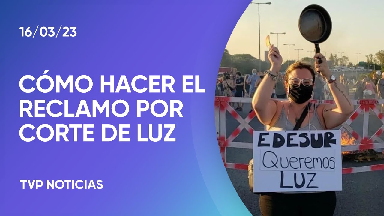 Usuarios y consumidores: cómo hacer el reclamo por corte de luz - YouTube