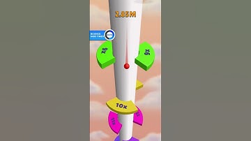 Helix Jump: ASMR Level 305 #helixjump #gaming #mobile #shorts