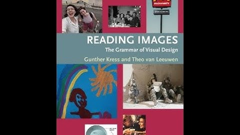 Carey Jewitt at the launch of the 3rd Edition of Reading Images by Gunther Kress & Theo van Leeuwen