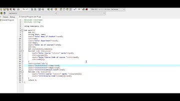 Program to Print the Result Card of a Student Using the Concept of Arrays in C++