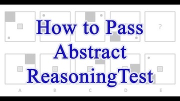 How to Pass Abstract Reasoning Test With Test Questions Examples and Answers explained
