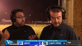 Varsity Game of the Week postgame show: Amherst vs. St. Mary's Spring