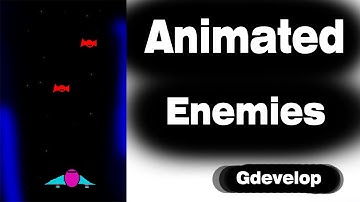 Game Development - Animated Simple Enemies Bullets And Some Codes In Space Shooter Games