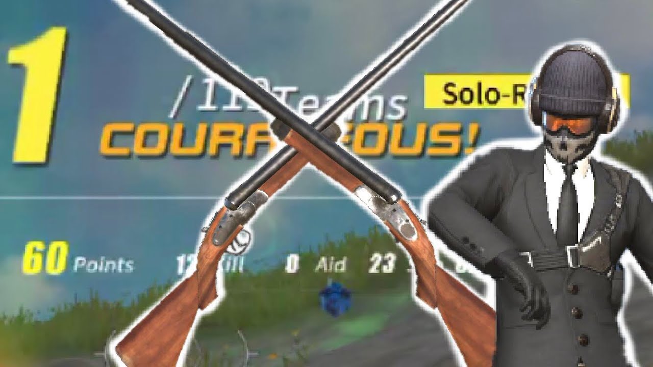 SHOTGUN ONLY CHALLENGE | Insane Win - Rules of Survival Gameplay