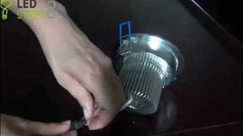 7W (7X1W) Directional LED Downlight - Driver Included  Sample Video