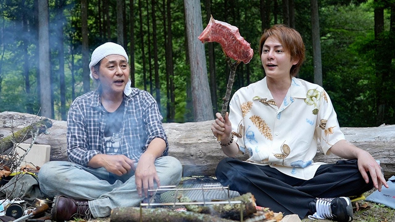 キャンプの帝王ヒロシさんと極上の時間。