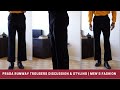PRADA runway trousers DISCUSSION & STYLING | MEN'S FASHION