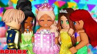 👑THROWING MY DAUGHTER A *PRINCESS* THEMED BIRTHDAY PARTY 🎁 | Bloxburg Roleplay | Roblox