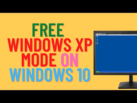 Free Windows XP Mode on Windows 10