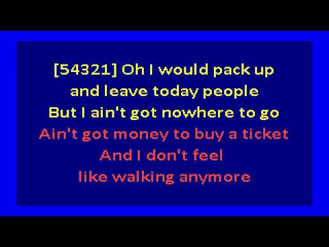 B B  King – Chains and Things (karaoke)