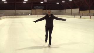 USFSA Basic Skills: 8D - One-foot upright spin