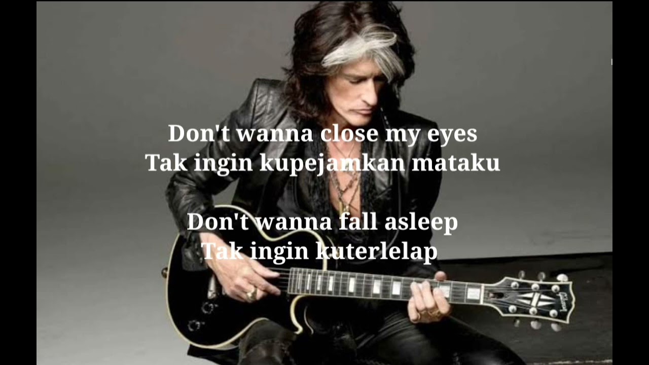 Aerosmith - I Don't Wanna Miss a Thing ( Lirik & Terjemahan Indonesia