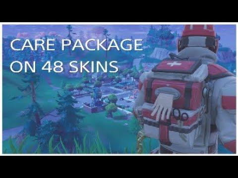 Care package on 48 skins  fortnite