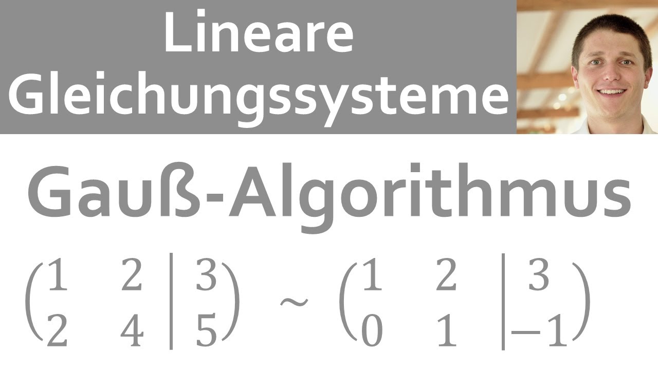 Lineare Gleichungssysteme 02 - Gauß-Algorithmus an ...