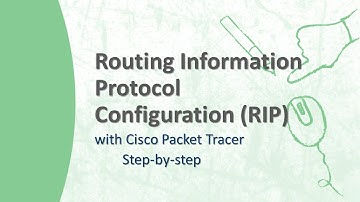 RIP (Routing Information Protocol) version 1 configuration with Cisco Packet Tracer🔥