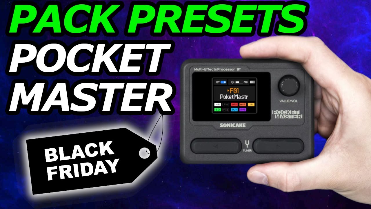 Pack de Presets Pocket Master | Só amps nativos!