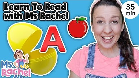 Preschool & Toddler Learning Video with Ms Rachel - Learn Shapes, Letters, Numbers, Colors & More