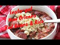 Instant pot new orleans red beans  rice