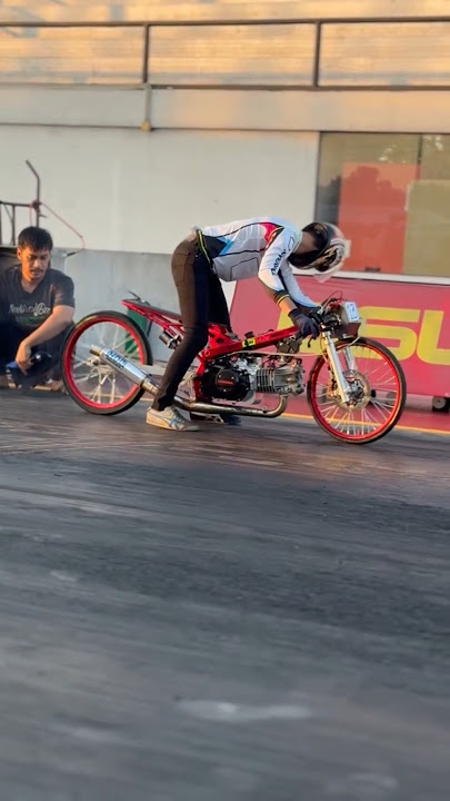 drag bike setting 402m wave 125 super open bomrangsit arm rayong