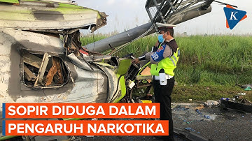 Sopir Bus Diduga dalam Pengaruh Narkotika Saat Kecelakaan Terjadi