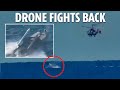 Russian helicopter attacks ukraine sea drone  but finds it has a missile to defend itself