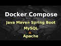 Docker Compose for Java Tomcat MySQL and Apache
