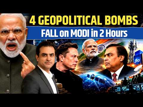 4 GEOPOLITICAL BOMBS FALL on MODI in 2 Hours | CWSJ-3771 | Sumeet Jain