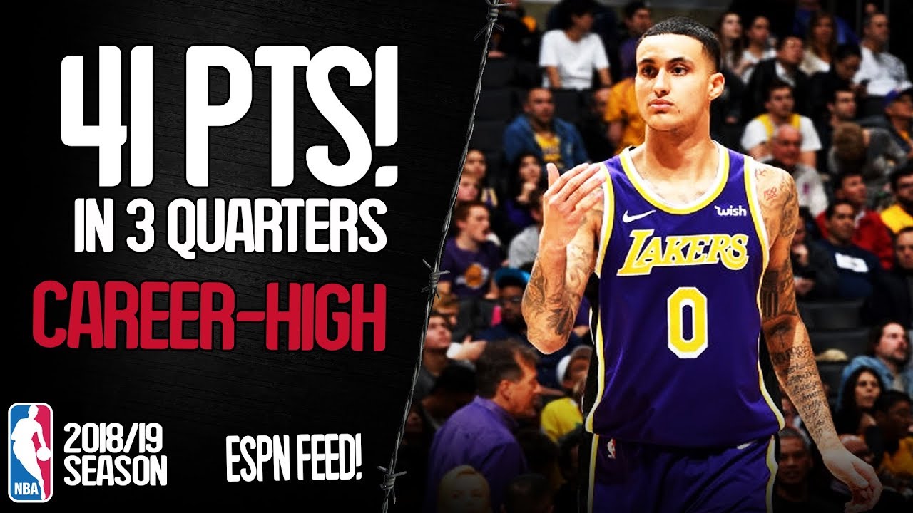 Kyle Kuzma CareerHigh 41 Points vs Detroit Pistons Full