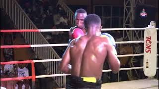 SULAIMAN MUSAALE AKA KO BUSUNGU Unanimously wins IBRAHIM KITAKA despite failing to Knock him out