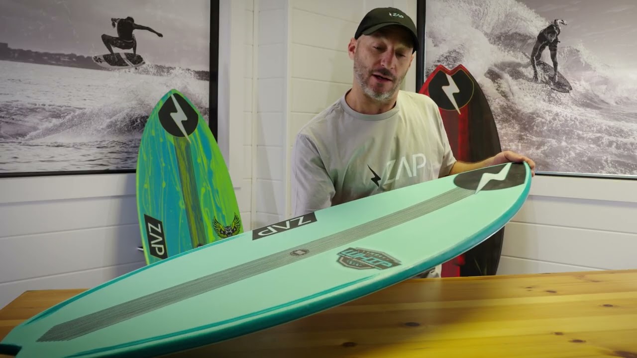 Zap Skimboards Board Overview | The Whip V3 by John Akerman - YouTube