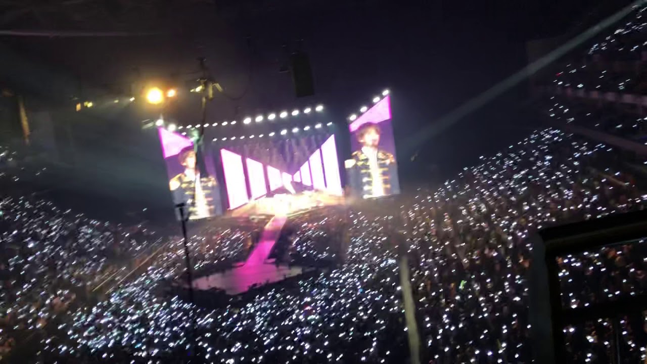 BTS Love Yourself World Tour, London 181010: Ment (1) - YouTube