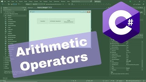 C# - Arithmetic Operators