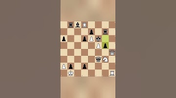 Solve This Easy Chess Puzzle in One Move! #chess #shorts #shortsfeed