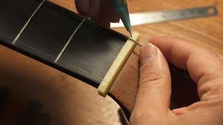 Martin OM-21 Special (2007) | Making a Custom Bone Nut